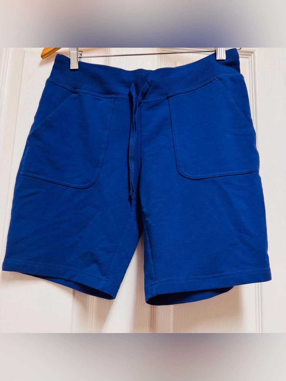 Athletic Works Royal Blue Drawstring Jersey Shorts